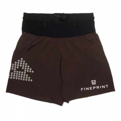 T8 Men's Sherpa Shorts V2 - Fineprint Coffee